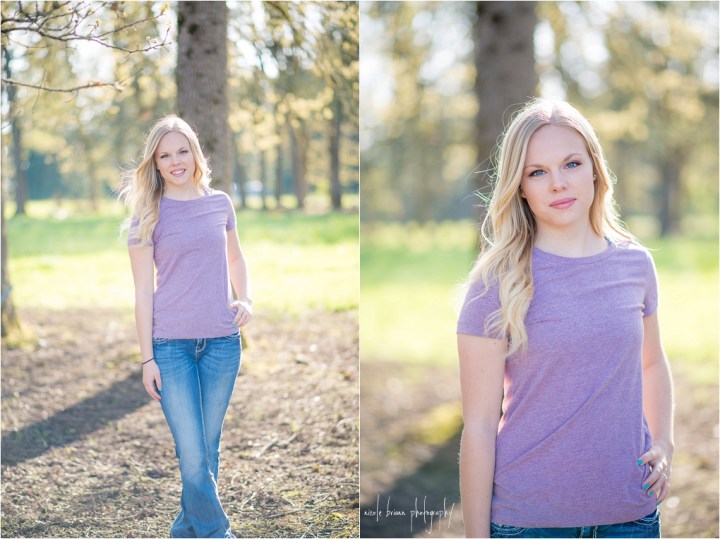 nicole briann photography oregon senior photographer lebanon high school senior megan