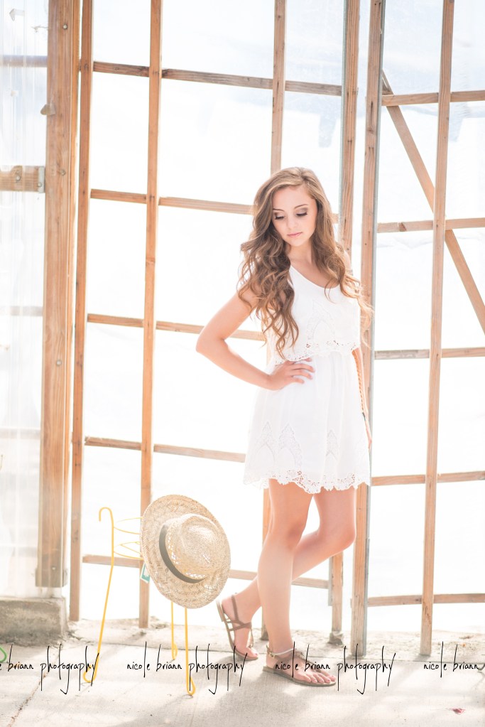 nicole briann photography oregon senior photographer Ilima // Johnson Brothers Greenhouses Coburg Oregon