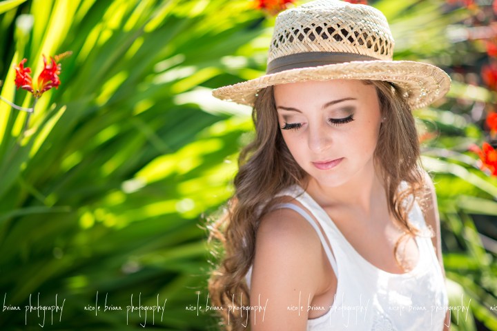 nicole briann photography oregon senior photographer Ilima // Johnson Brothers Greenhouses Coburg Oregon